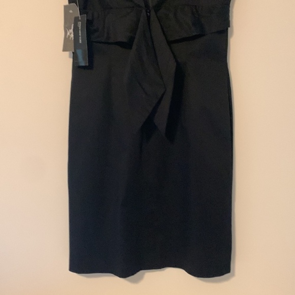 Jones New York Black Casablanca Dress Size 10 - Picture 5 of 8